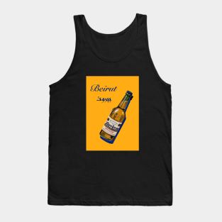 Beirut beer vintage Tank Top